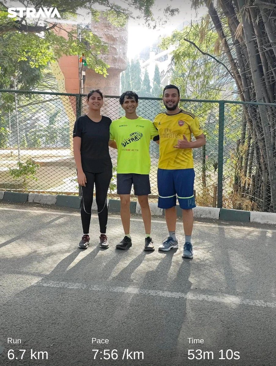 🇮🇳 run with some class company 🤙🏼
#running #Bangalore strava.app.link/GfYW5A6fhCb