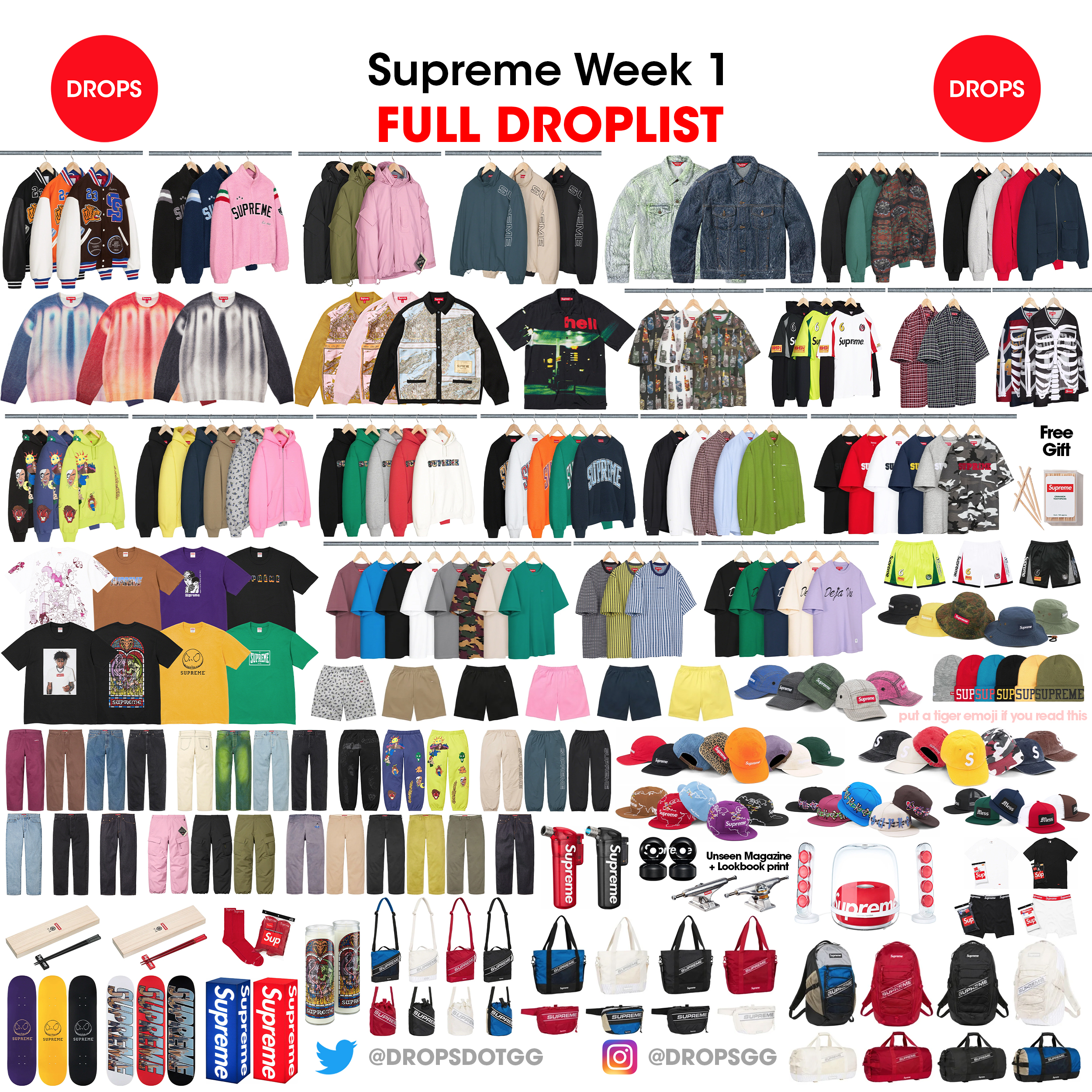 Supreme 50% Off Sale TONIGHT! (Items Dropping, Release Info) 