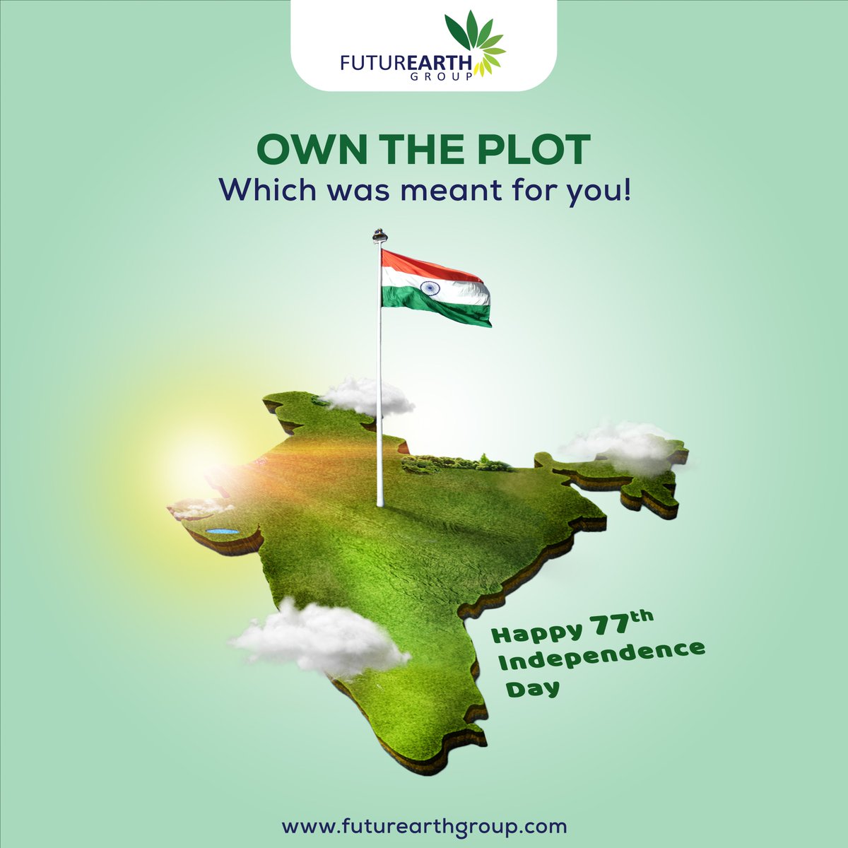 futurearthgroup's tweet photo. This Independence Day, hold the virtue of our freedom of land higher than any. Own your own plot today with Futurearth.
.
.
.
#futurearth #independenceday #independenceday2023 #flatsinbangalore #villaplots #realestate #property #sites #premiumvillaplots #residentialplots https://t.co/aLeYRhb2BQ