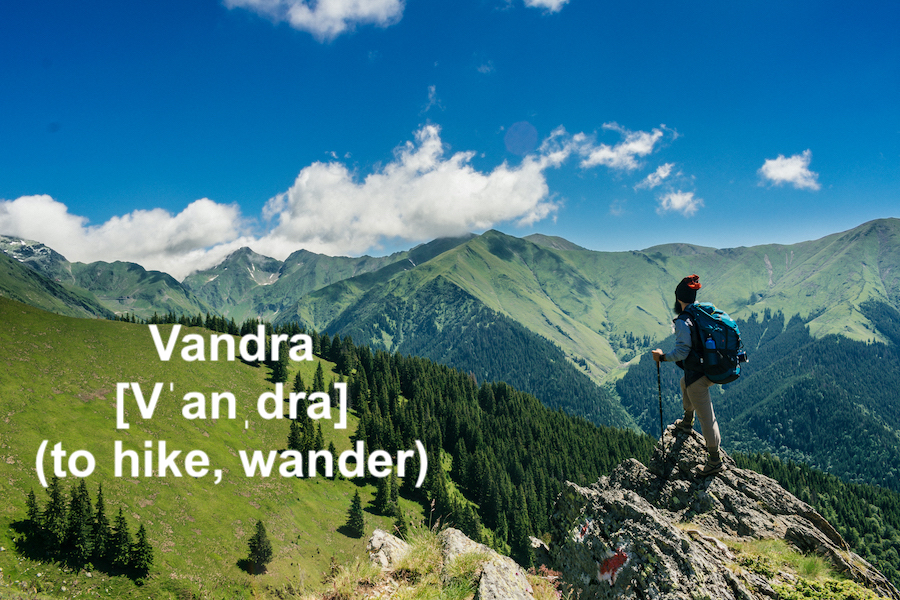 SpeakSwedish's tweet photo. #Swedish word of the day: #Vandra (hike, wander) is a great way to experience the vast and beautiful Swedish nature! Hiking in Sweden has of course become more popular since the pandemic than ever. Så, vandra iväg bara! https://t.co/pBnRbPJYAd