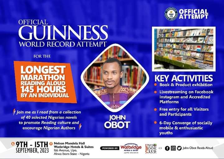 AmamaAloysius's tweet photo. π Get ready to make history with #Readmania! Join us as we aim for a @GWR attempt for the longest #ReadAloudMarathon ever. Let's break records and celebrate the love of reading together! π #GuinnessWorldRecord" https://t.co/xHeXHNb8fC