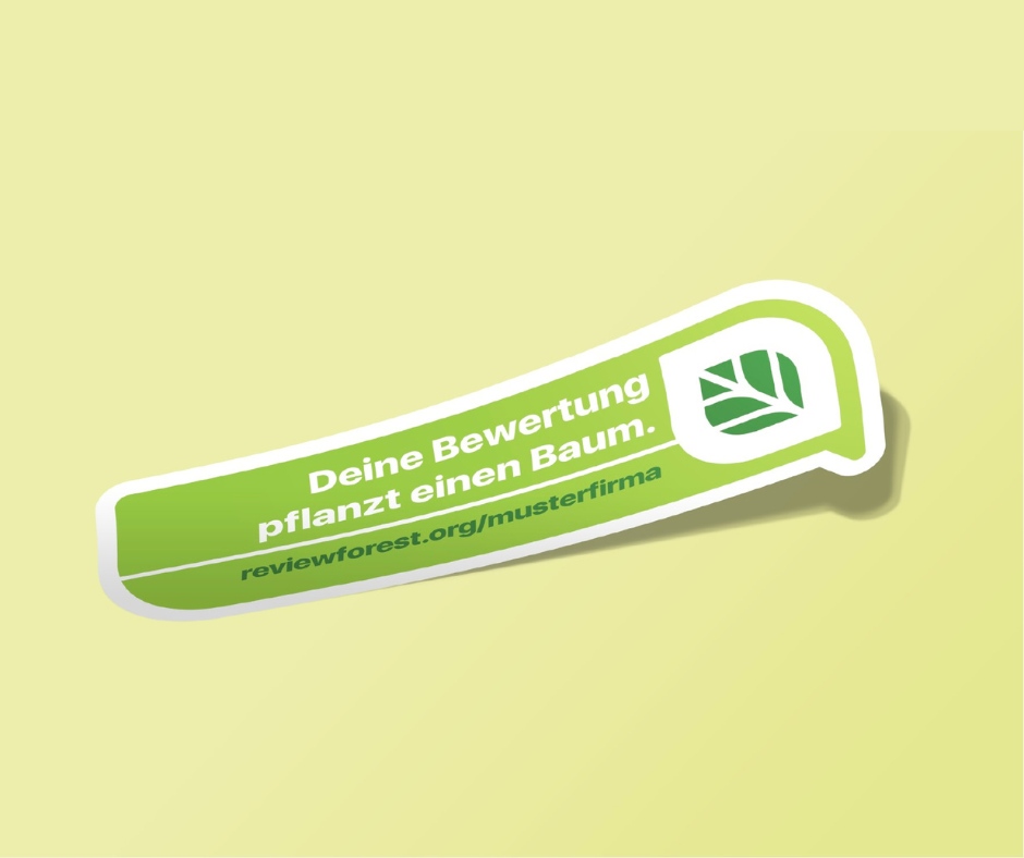 Review Boost Kit! Spotlight of the day: Customized stickers with a purpose. Stick it where your customers can see it! ⁠🏷️
⁠
Download the template and print it yourself, or order directly from us 🌟

➡️ reviewforest.org/features/marke…

#FeedbackMatters #CustomerFeedback  #OnlineReviews