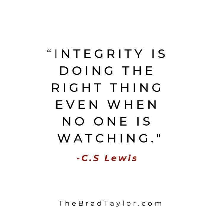 mariendidio's tweet photo. #Integrity

#food4thoughts #DoTheWork #resilience #staypositive #leadership #development #performance #growth #growthmindset #mission #vision #beBold #beEpic #inspiring #HR #values #resolutions https://t.co/wFRabetgLS