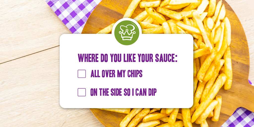To dip or not to dip? – That is the question. 🍟🤔 Let us know what’s your sauce MO in the comments below.