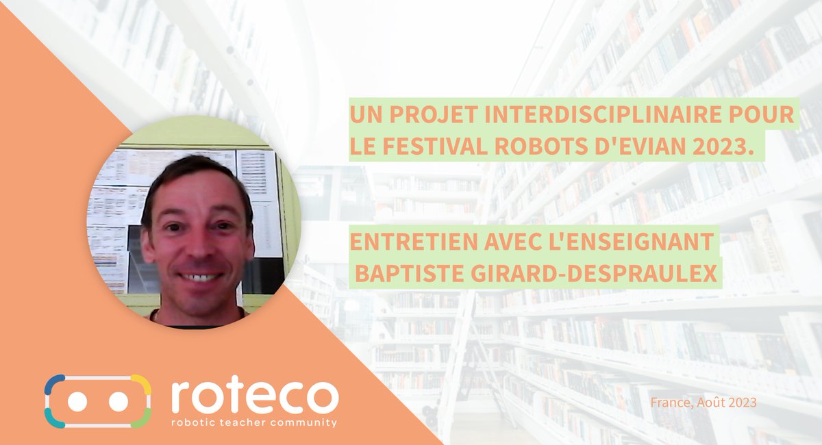 Soyez prêts à être inspirés pour la rentrée scolaire! 

📚🤖 Interview avec <a href="/despraulex/">GIRARD DESPRAULEX Baptiste</a> , enseignant passionné, qui partage son incroyable projet 
#robotsevian
 
go.epfl.ch/bbfc84

#EducationInnovante #RobotiqueÉducative <a href="/FFRobotique/">Fédération FR de robotique 🇫🇷🤖</a> <a href="/reseau_canope/">Réseau Canopé</a> <a href="/LumniEnseignant/">LumniEnseignant</a>