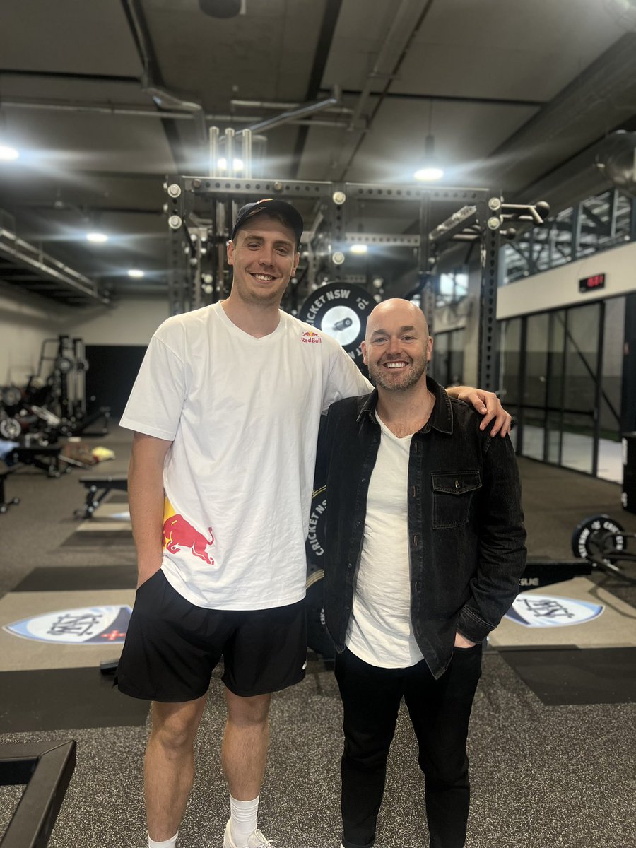Cam. Green. In. Person. 
Discussed: all-rounders, Ashes, Long Room, Watto, Punter, IPL, Rohit, Sachin, Mumbai, footy, physicality, stride, “buckets”, height. Coming soon thanks to <a href="/redbullau/">Red Bull Australia</a>