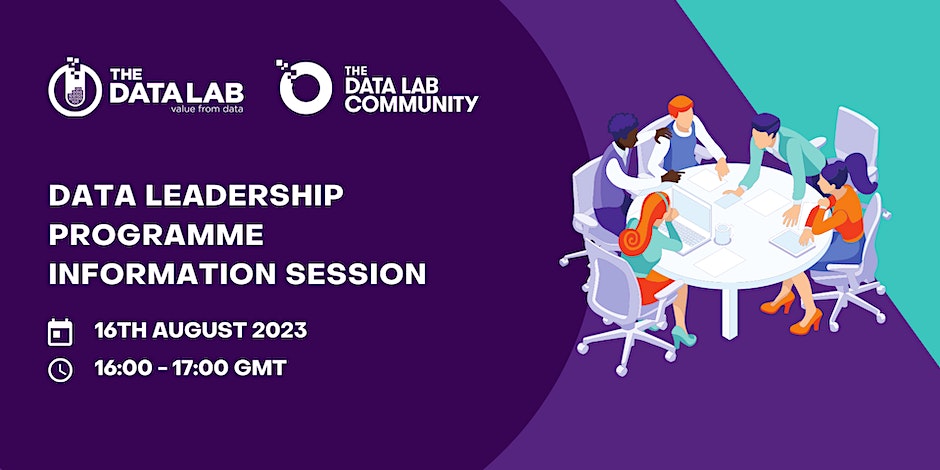 Tomorrow! Join us and our Data Leadership Programme info session to learn more about the course, speakers and more. It’s a great opportunity to ask questions, and learn more about the team. Register for our online information session 👉 ow.ly/b0hR50P7HMC