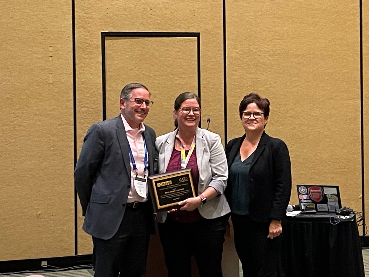 Today's award symposium sponsored by @ACSCatalysis and our division @ACSCATLDivision at #ACSFall2023 recognizing Mary Watson as this year's ACS Catalysis lectureship award winner. pictured with @cathleencrudden @profwschneider