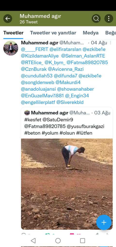 Muhammedag14's tweet photo. @kemal_yldz06 sayın vekilim lütfen paylaşın ve destek olun tek istediğim şey beton yol ve yardım engelli bir çocuğum lütfen ricamı kırmayın şanlıurfa Siverek karcadağ çıkrık köyde yaşiyorum lütfen paylaşın ve destek olun https://t.co/HpTRXME8HZ
