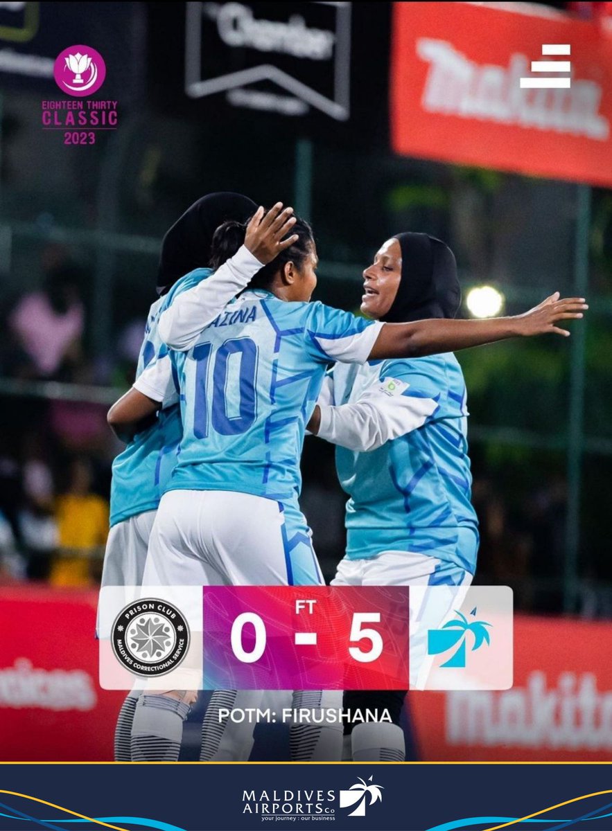 MACLmedia's tweet photo. Way to go team!

Congratulations on making it to the Finals at the Eighteen Thirty Classic CMC 2023. All the best to our MACL women’s team. We’re so proud of you! https://t.co/udrZfBtakn