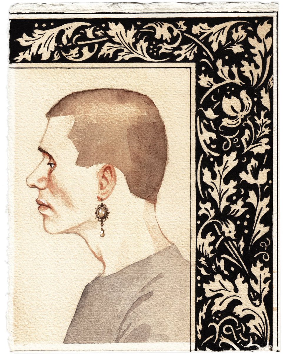 #watercolor Your Queen