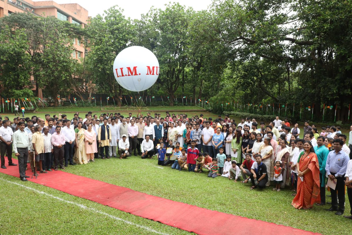 IIMMumbai's tweet photo. Indian Institute of Management, Mumbai  celebrated the 77th #IndependenceDay on 15th August 2023 at #IIM Mumbai Campus in a grand manner. Following MOE guidelines, the #HarGharTiranga " campaign marked the 76th #anniversary of India's independence.

#CelebrateAzaadi https://t.co/R5dLJx4Vkr