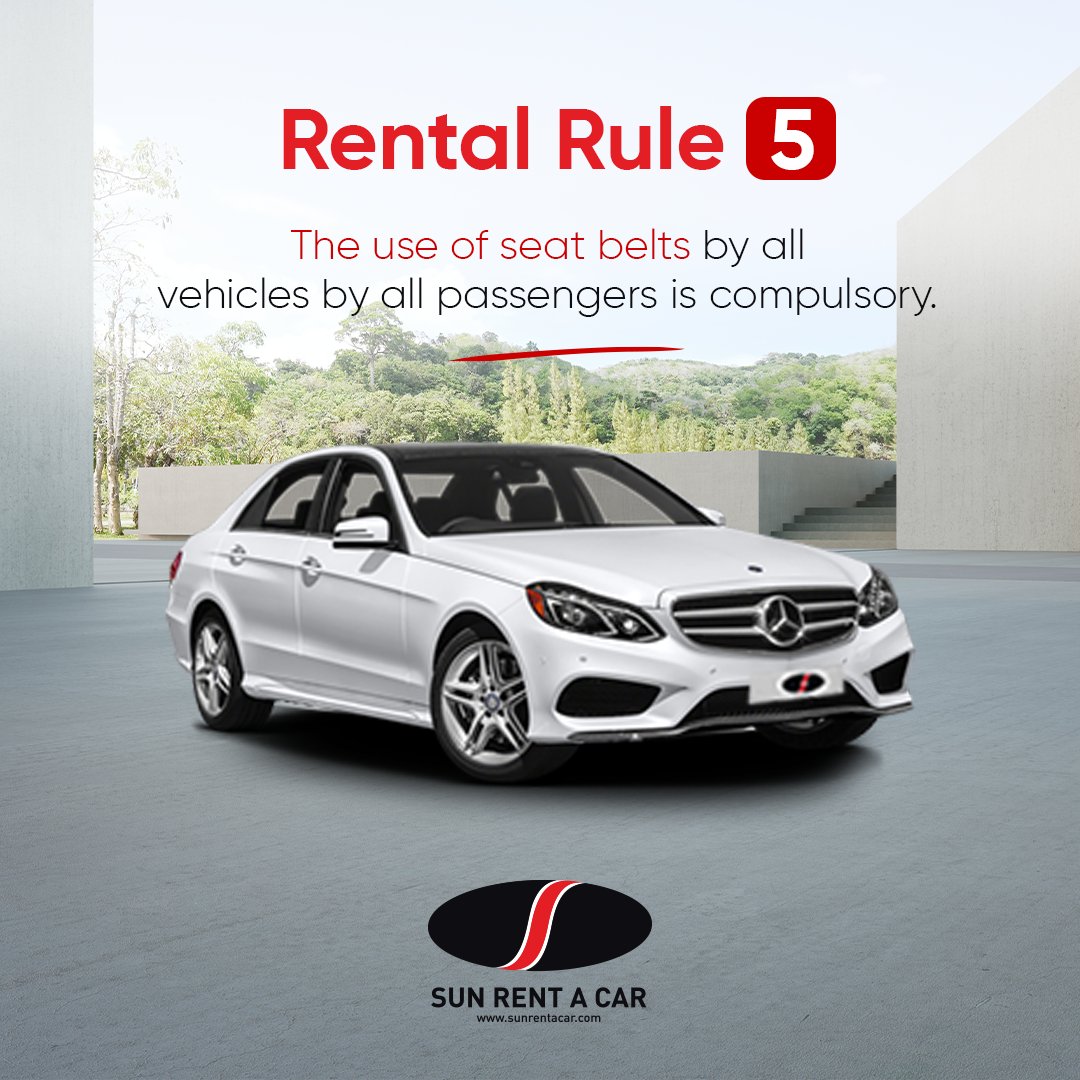 Rental Rule 5: The use of seat belts by all vehicles by all passengers is compulsory.
For reservation:
✅+90 392 227 23 03
✅sunrentacar.com
✅facebook.com/sunrentacarcyp/
✅instagram.com/sunrentacarcyp…
#sunrentacar #carfleet