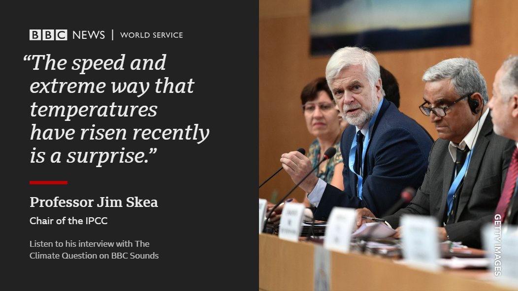 July 2023 was the hottest month ever recorded on Earth. How worried should we be?

<a href="/IPCC_CH/">IPCC</a> chair <a href="/JimSkeaIPCC/">Jim Skea</a> joins us to discuss the latest record-breaking temperatures and whether we've underestimated climate change 🎧 

 bbc.in/3DW8IZK