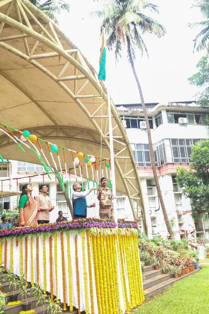 IIMMumbai's tweet photo. Indian Institute of Management, Mumbai  celebrated the 77th #IndependenceDay on 15th August 2023 at #IIM Mumbai Campus in a grand manner. Following MOE guidelines, the #HarGharTiranga " campaign marked the 76th #anniversary of India's independence.

#CelebrateAzaadi https://t.co/R5dLJx4Vkr