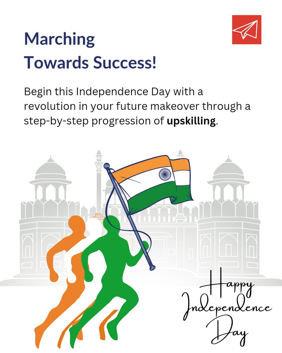 Happy Independence Day! Let's embrace the growth journey by igniting the spark of learning and marching toward success. Get set for the journey ahead! . . . #independenceday2023 #unityindiversity #empoweryourself #learnandgrow #growthpath #celebratefreedom #jaihind