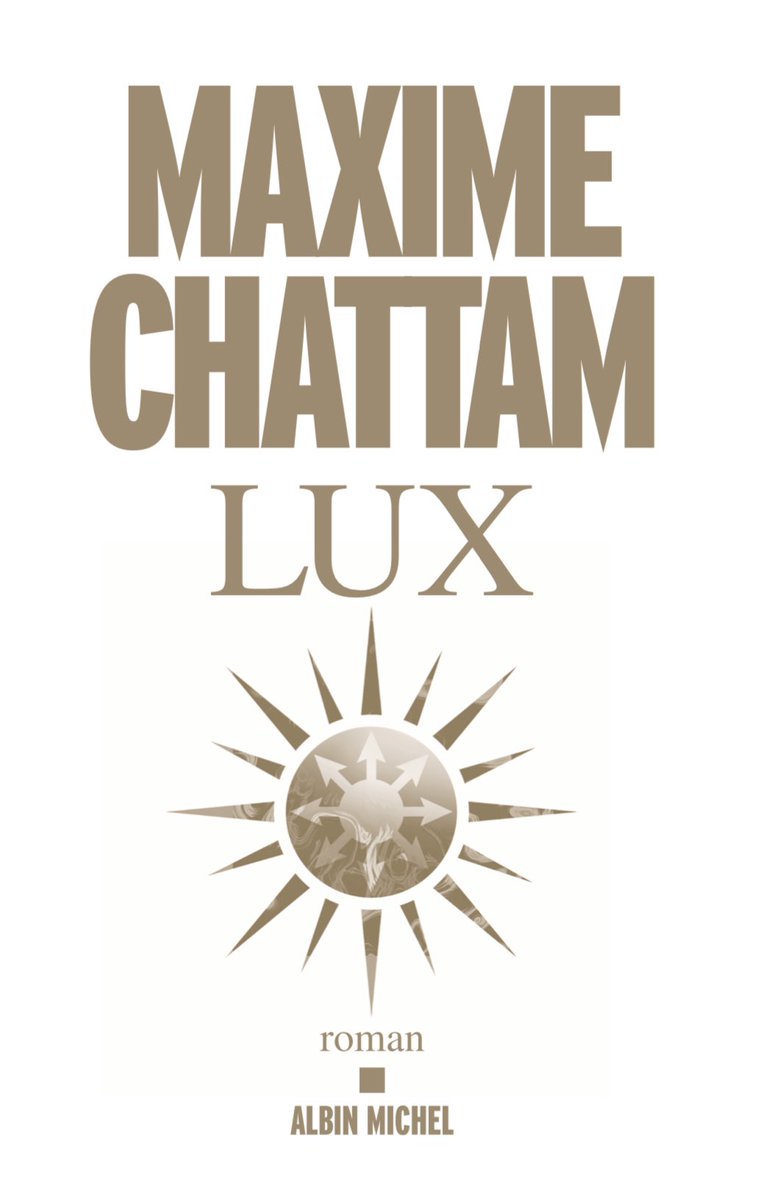 Prochain roman.
#LUX
Parution en novembre.