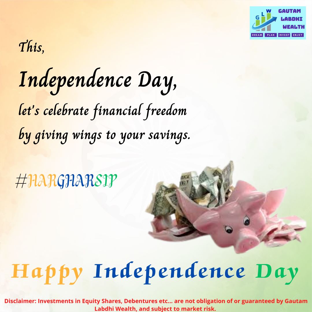 Happy Independence Day🇮🇳🇮🇳

#hargharsip🇮🇳 #harghartiranga #financeiscool #financialindependence #financialfreedom