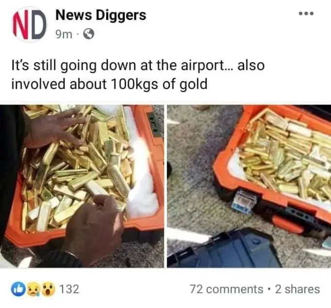 Kevinumar's tweet image. Those who watched the Al-Jazeera's Gold Mafia scandal wouldn't be surprised about this outcome today😏