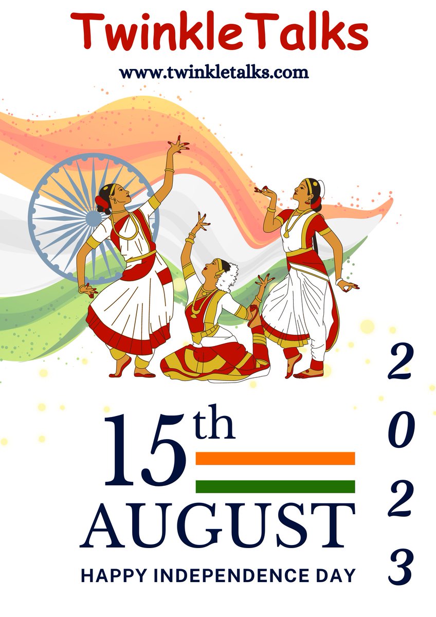 TwinkleTalks143's tweet photo. 🇮🇳 Happy 77th Independence Day 🇮🇳 to all my Indians across the globe 🇮🇳

Tags:
#India #independenceday #77thindependanceday🇮🇳🇮🇳 #jaihind #Cricket #viratkohli #sachin #msdhoni #isro #indianarmy #subashchandrabose
#bhagatsingh #chandrashekarazad 
#twinkletalks #IndependenceDay2023 https://t.co/oLnVnrw3zY