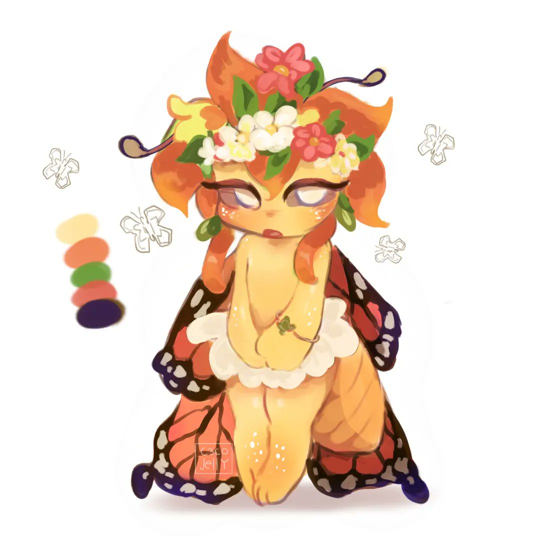 c3conut_art's tweet photo. Day 3 bloomcore! ๐ฆ
#furry #butterfly #furryfandom #furryart #fursona #bloomcore https://t.co/EAd8KsYZLy