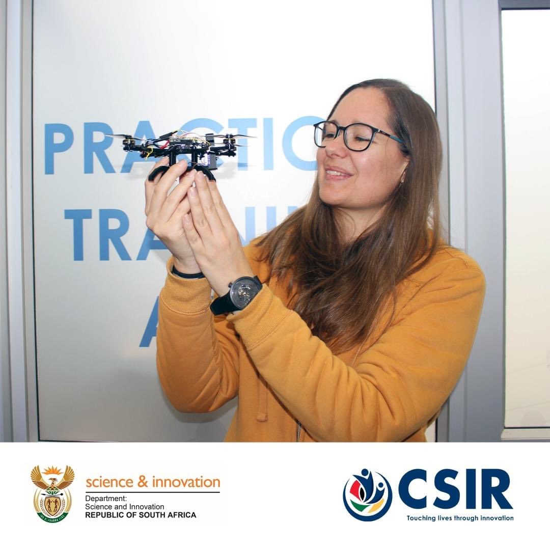 This #WomensMonth2023, join #TeamCSIR as they celebrate phenomenal women in #STEMI. 
 
Meet @CSIR senior research and development engineer, Dr Natasha Botha, whose career highlights have been EPIC since joining the CSIR in 2010. Dr Botha specialises in #AI and #robotics and leads