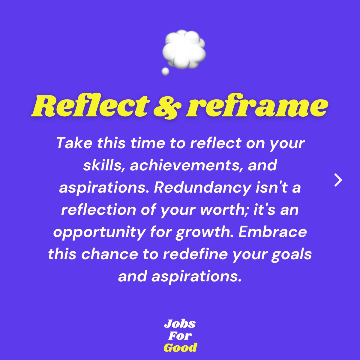 If you've recently been made redundant, remember that this is just a steppingstone on your professional path. 🚀

👉 We’ve put together some images  to help you put yourself back on the market!