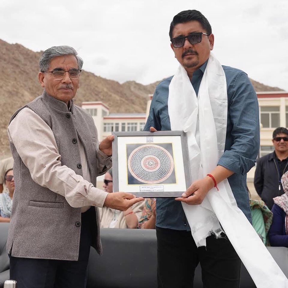 ArtofLiving's tweet photo. Art of Living recently held its inaugural 15 day "Har Ghar Agniveer" martial arts camp at Ladakh University, Leh. We got immense logistical and food support by Fire & Fury Corps (Indian Army) who went out of their way to ensure the well being of more than 150 student instructors who attended the camp. Thanks to the support received from FF Corps & LAHDC LEH ,these student instructors will now return to further train all their respective school students and villagers in martial arts thus ensuring strong and vibrant youth in our border areas. 
@lg_ladakh 
@firefurycorps 
@adgpi
@NorthernComd_IA
@LAHDC_LEH
@AolTraining