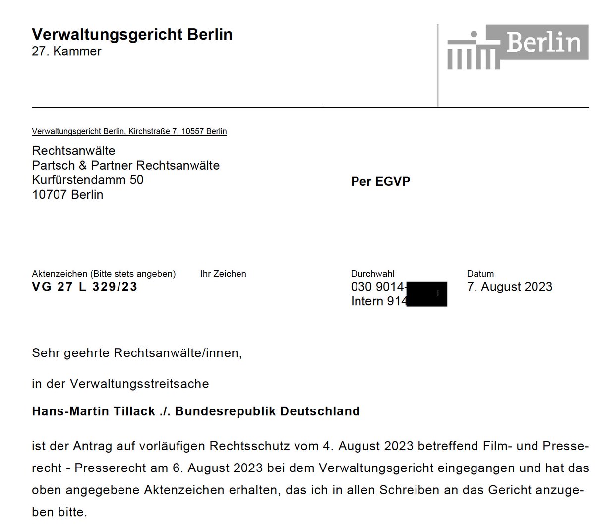 Weil uns der Bundestag den Zugang zu den Mitgliederlisten von Parlamentariergruppen wie der Deutsch-Chinesischen Gruppe verweigert hat (siehe mein Artikel von Juli), haben wir <a href="/welt/">WELT</a> <a href="/investigativ_de/">Axel Springer Investigativ</a> jetzt den Bundestag verklagt welt.de/politik/deutsc…