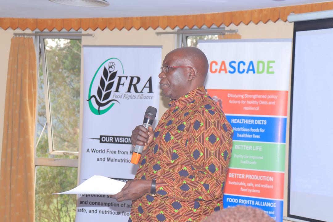 FRAUGANDA's tweet photo. Excited to share insights at CSOs orientation on Uganda's Food System Pathways.
Applaud CSOs' dedication to sustainable food systems. Charting a robust, nourished future together. - Dr Owach Charles, Assistant @FAO Rep
#FoodSystemDialogue
@NetherlandsMOFA @CARE @GAINalliance https://t.co/3FpxT0pemH