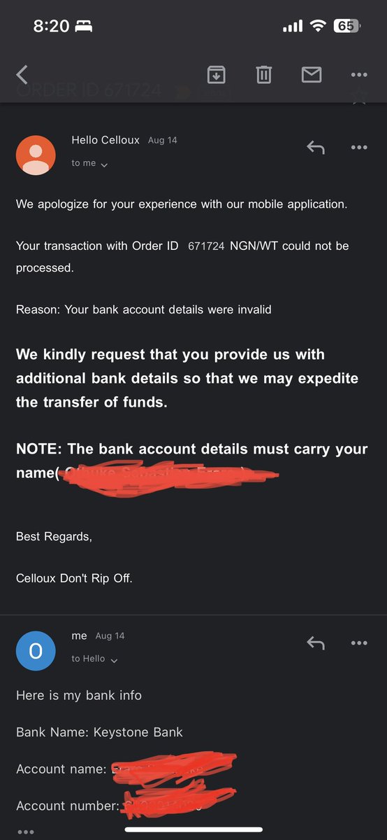 thkzz9's tweet photo. @Celloux_Digitaz I traded since Sunday I'm yet to get my money. This is a very low budget scheme https://t.co/wJ1Dl9FKwi