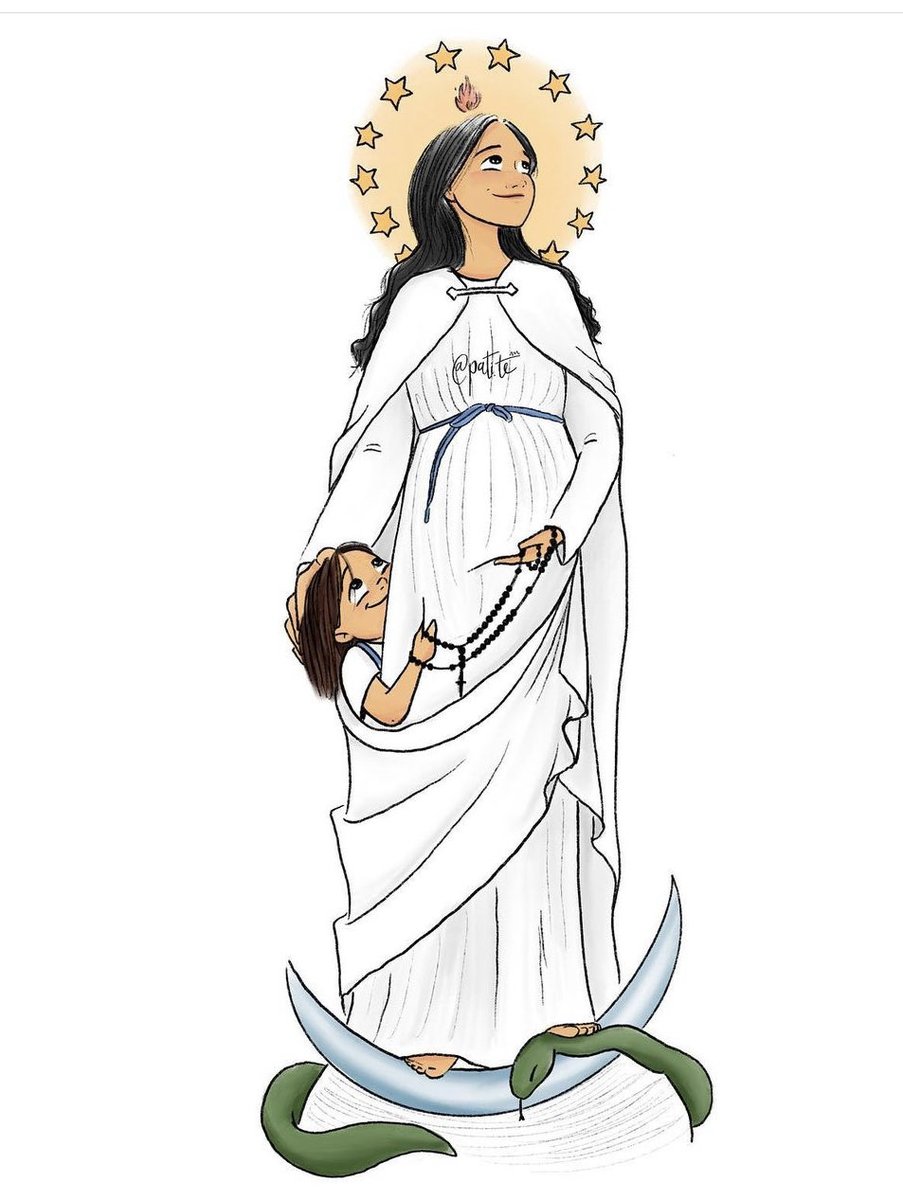 Mi Madre se va al Cielo.
- ¡Llévame contigo, mamá!
- No es necesario, porque yo no me marcho. Subo al Cielo para estar cerca de todos y poder ayudar a todos!
- Gracias Madre