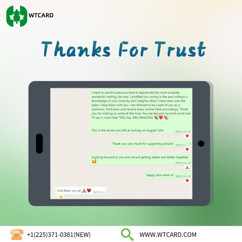 wutong210601's tweet photo. Make honest transactions with wtcard🥰✅
making gift card transactions easy❤️

https://t.co/GamfynPFpD

#wtloan #wtcard #wtcards #wthelp #wtinvestment #wusd #wtsavings
#Abuja #abujabusiness #lagos #Nigeria #NigeriaNews #Bitcoin #BTC https://t.co/BpmWoNHh0C