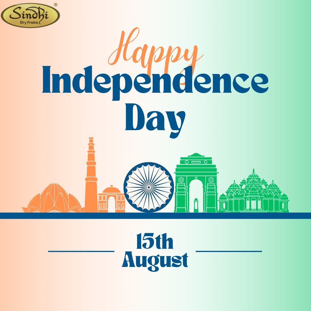 sindhidryfruits's tweet photo. 🇮🇳 Celebrating India's Independence Day with the natural goodness of Sindhi Dry Fruits!  Let's savor the freedom and health together. #HappyIndependenceDay #SindhiDryFruits #NutsForNation #HealthyCelebrations 🇮🇳🥳🎉" https://t.co/7sDEcazHN6