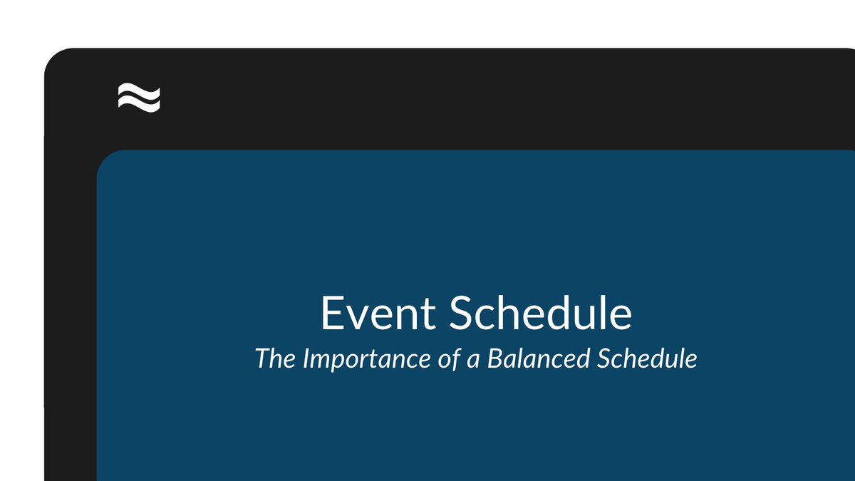 I've experienced a myriad of ways that events can be organized. While no one way is truly correct, not all schedules are created equal. Examine balanced event schedules, its components, &amp; how it makes your event better.

link.allyalexandrou.com/T0sJ

#allyalexandrou #conference #Event