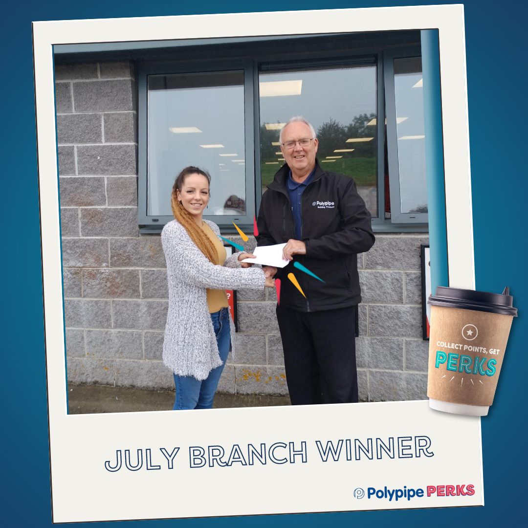 PolypipeTrade's tweet photo. Dave Shaw recently visited @PlumbaseRedruth to award Cat with the #PolypipePerks £150 merchant prize for the month of July! 🎉
Join the movement to champion your merchant today and begin submitting your invoices at https://t.co/tNdra9w1Em 🤝
#LoyaltyScheme https://t.co/GuPRs33jrC