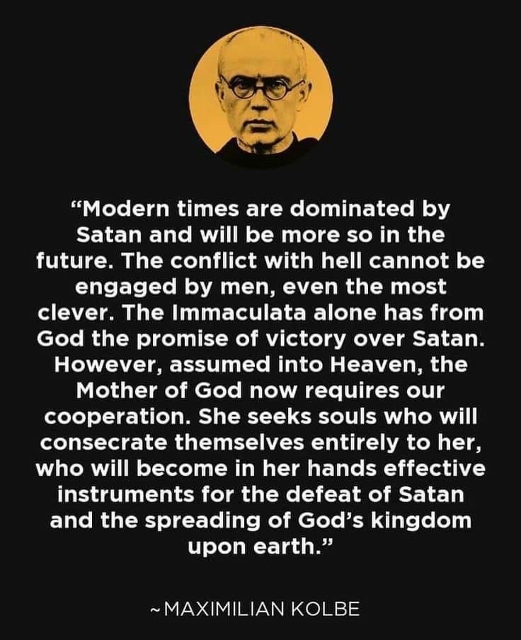 ofsmadri's tweet photo. #MaxKolbe pray for us! https://t.co/Nn7cPMV4S8