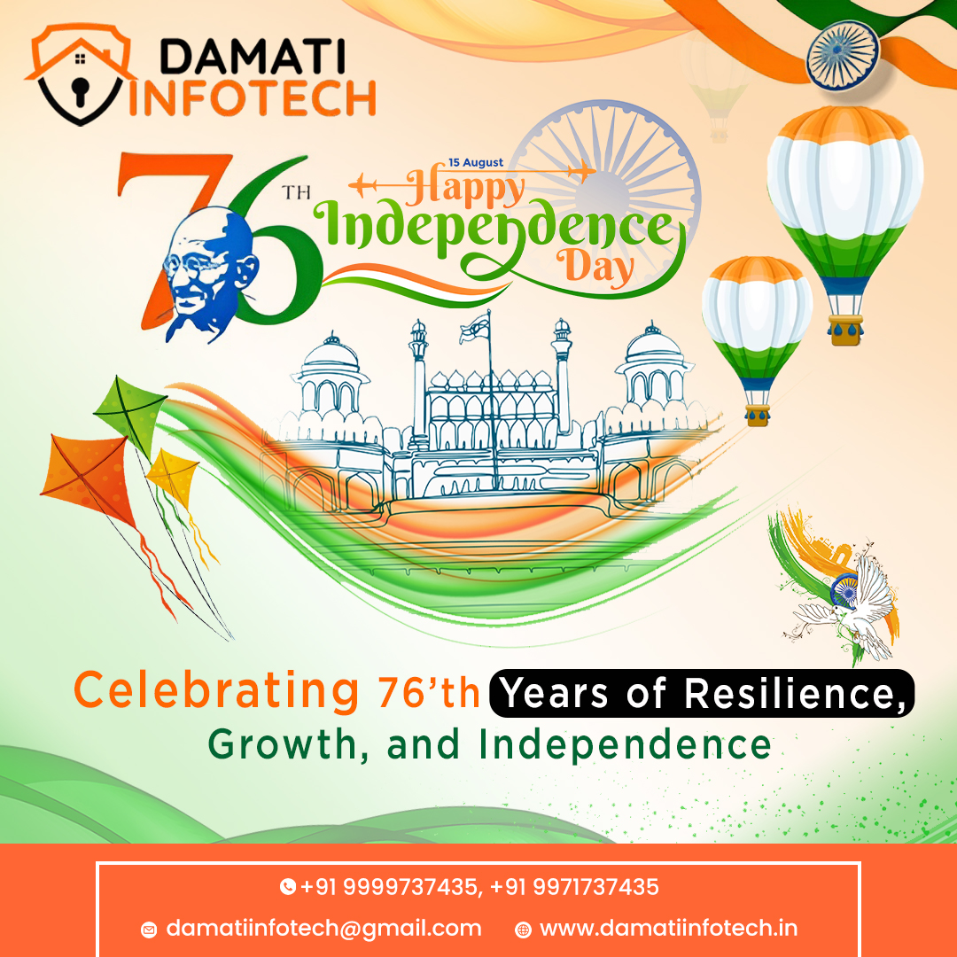 DamatiInfotech's tweet photo. Commemorate #IndianIndependenceDay with us as we rejoice in the triumph of liberty. Uncover the untold stories that led to this historic milestone in our nation's history.#damatiinfotech #CCTV #CCTVcamera #CCTVDealers
☎: +91 99717 37435 or https://t.co/XPsPdIBBYM 99717 37435 https://t.co/4gPnd4oVL5