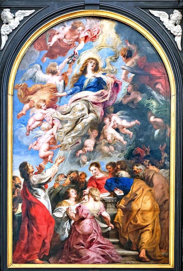 SoePastoral's tweet photo. Today we celebrate the feast of the Assumption of the Blessed Virgin Mary. 

Lord, thank you for giving us Mary as our mother and role model. Help us to follow her example so that we may share in her son’s resurrection. 🙏🏼 https://t.co/rHNMOpLK8C