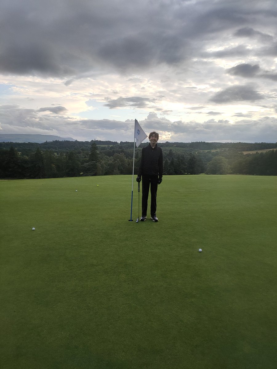 Good experience for Aaron &amp; Oliver playing in <a href="/ScottishGolf/">Scottish Golf</a> u14's at New Dunblane golf club. Aaron has managed to get to single figure handicap 👏