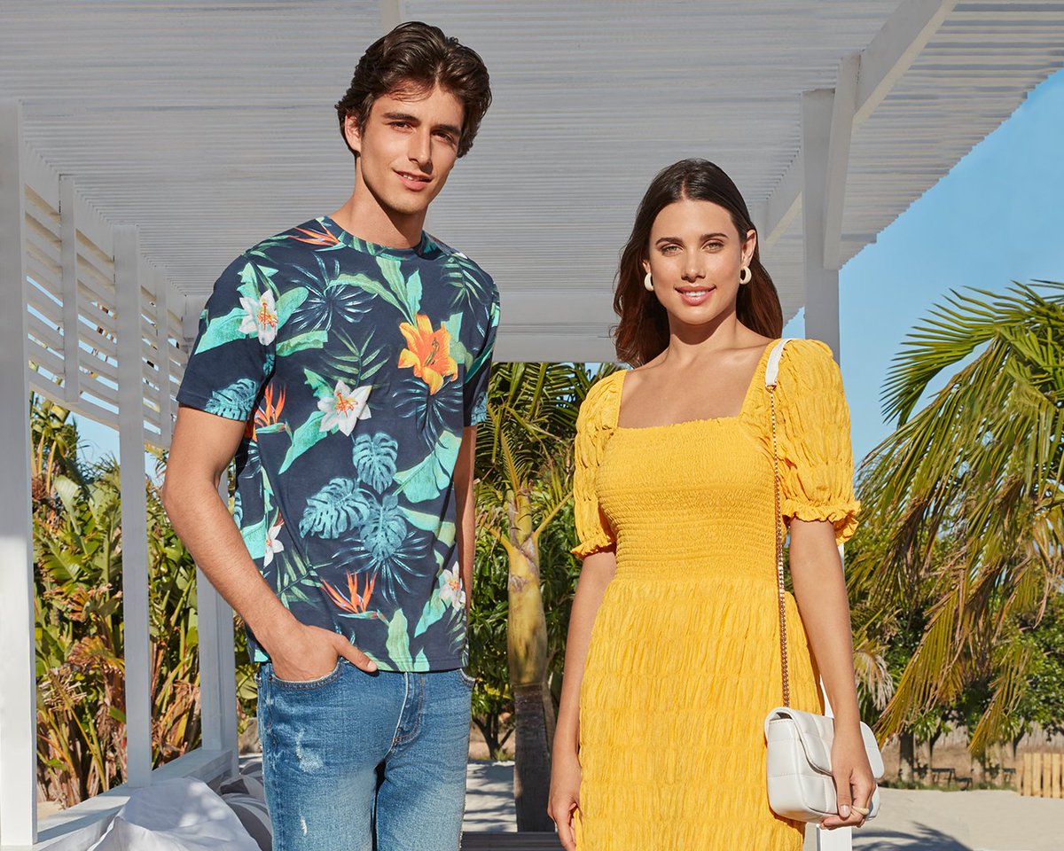 RnBArabia's tweet image. Enjoy sunny days with a casual look for men, t-shirt at AED 45 / SAR 50, and stunning yellow dress for women at AED 95 / SAR 110.

#randbfashion #newcollection #summercollection #womenoutfit #womenstyle #womencollection #womenfashion #menfashion #menstyle #mencollection
