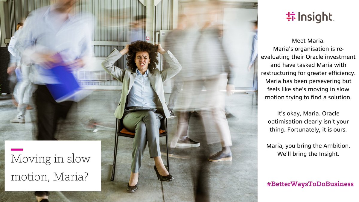 Do you need to know more about maximising the potential of your Oracle investment?

You bring the Ambition. We'll bring the Insight.
ms.spr.ly/60109zBdE

#BetterWaysToDoBusiness