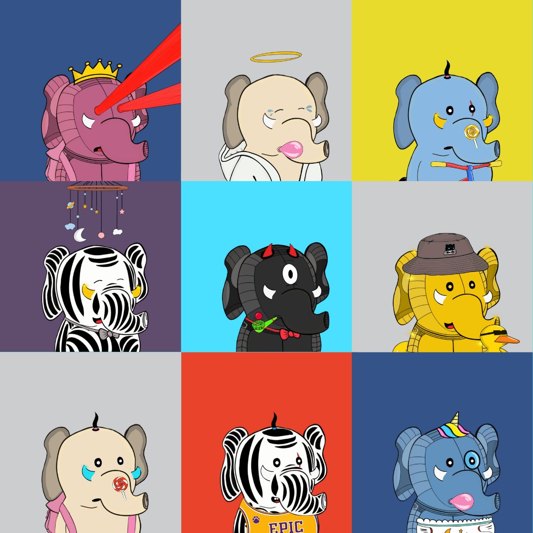 EpicElephants's tweet photo. 🔥 Special Giveaway Alert 🔥

🎁 1x Baby Elephants NFT (Valued 0.21ETh 380$) 🎁
 
To enter 👇
✅ Follow @epicelephants 
✅ Like, RT, Tag 3 
✅ Turn🔔ON!

Winners announced in 48 hours 📢 Stay Wild!
#NFTGiveaway #NFTCommunity  #NFTs https://t.co/pI60PdnsW3