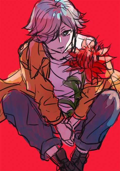 レイジのらくがきをがしがし描いてた。スッキリ 