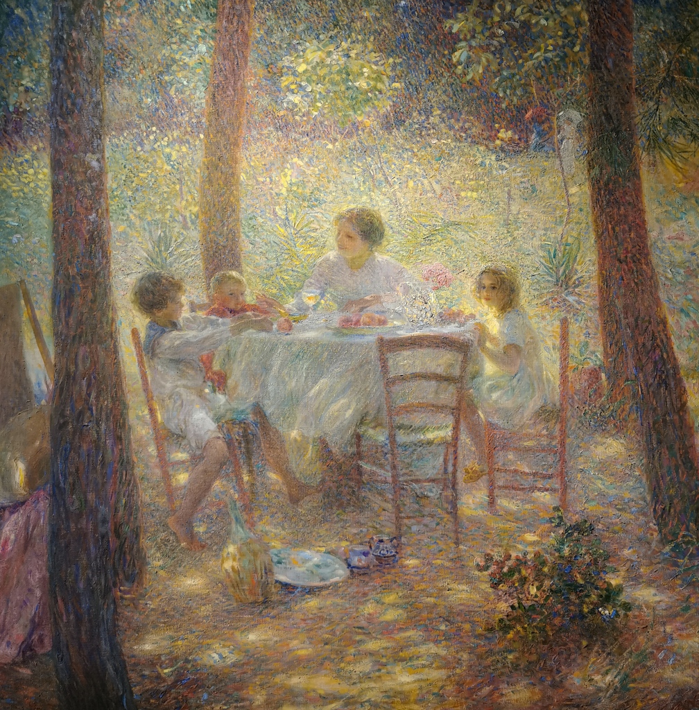 UffiziGalleries's tweet image. #15Agosto #Buongiorno! Oggi siamo regolarmente aperti  e pronti ad accogliervi, ma concedetevi anche del tempo a tavola in compagnia di amici e famiglia!
Ci raccontate il vostro #pranzodiferragosto?

Aldo Carpi (Milano 1886–1973)
Plinio Nomellini (Livorno 1866–Firenze 1943)#GAM