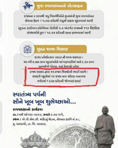 gmanish413's tweet photo. આ ગુજરાત છે સાહેબ. અહીં  એક શિક્ષક ને પરીક્ષા પાસ કરવા માટે 8-9 વર્ષનો સંઘર્ષ કરવો પડે, પછી સરકારી જગ્યા મેળવવા માટે સંઘર્ષ કરવો પડે, પછી નોકરી બચાવવા માટે સંઘર્ષ કરવો પડે.. આ જીવન છે કે "સંઘર્ષ".
#GUJ_WANT_GOV_TEACHERS
@Bhupendrapbjp @kuberdindor @Jamawat3 @CMOGuj @narendramodi https://t.co/H8bBaUzPLc
