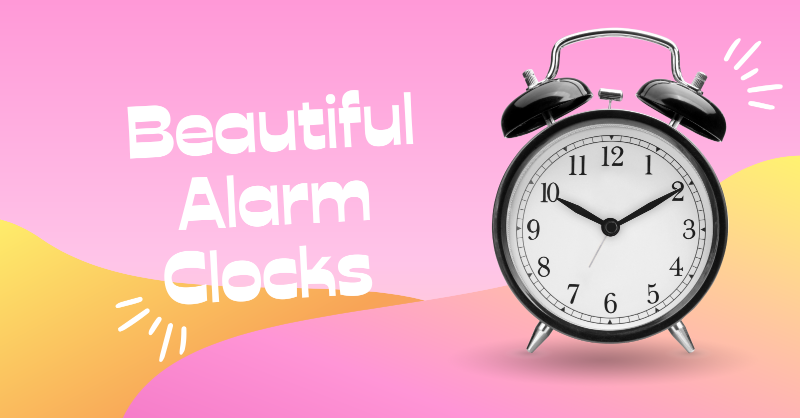 dealshundred's tweet photo. Rise and shine with Beautiful and Amazing Alarm Clocks – your faithful partner in starting the day right! ⏰✨