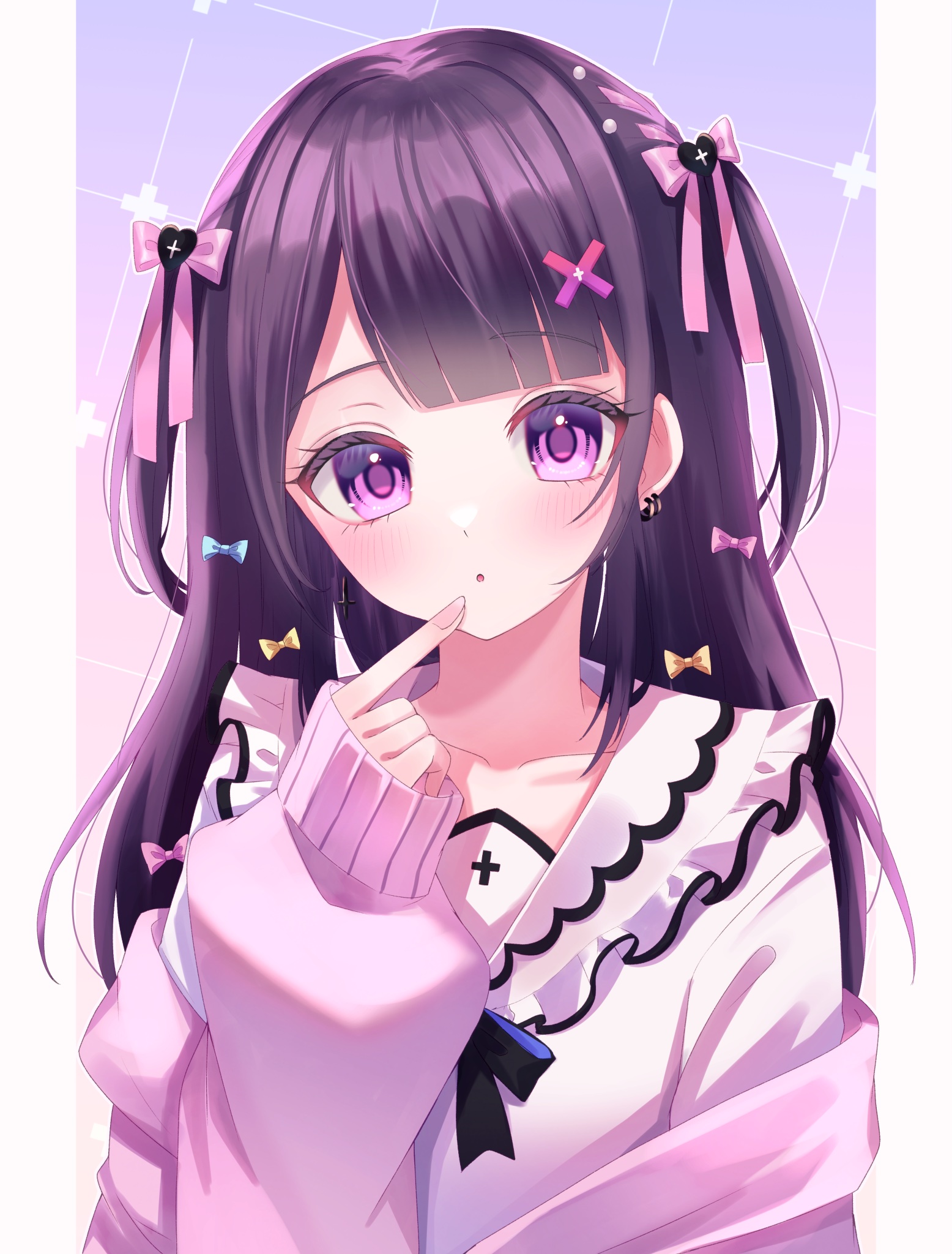 momorinさま専用（原画）月と桜の二重奏【水彩画】ほか　3点おまとめ momorinさま専用（原画）月と桜の二重奏【水彩画】ほか 3点お