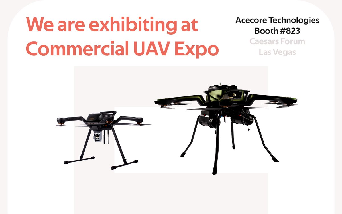 You can visit us at booth #823 during #expouav 2023 in Las Vegas 😀