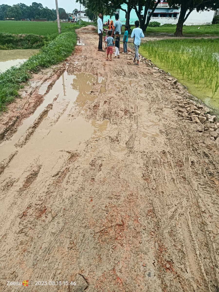 zeeshu854's tweet photo. @dmsid1 @UPGovt @InfoDeptUP Sir ,Please do Construction this Road. Its length is 2 KM From Madhubeniya  to Pipri and Pipri to Kareempur. You are our last Hope. https://t.co/ETOJZC7B54